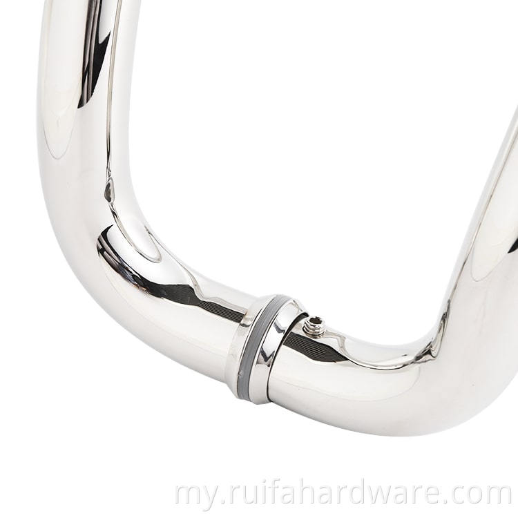 လက်ကားထုံးစံအတိုင်းဖန်သားပြင်တံခါးလက်ကိုင် (2) Wholesale Custom Glass Shower Door Handles (2)